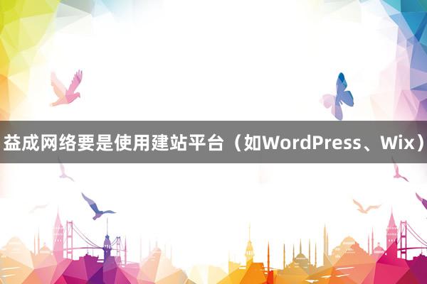 益成网络要是使用建站平台(如WordPress、Wix)